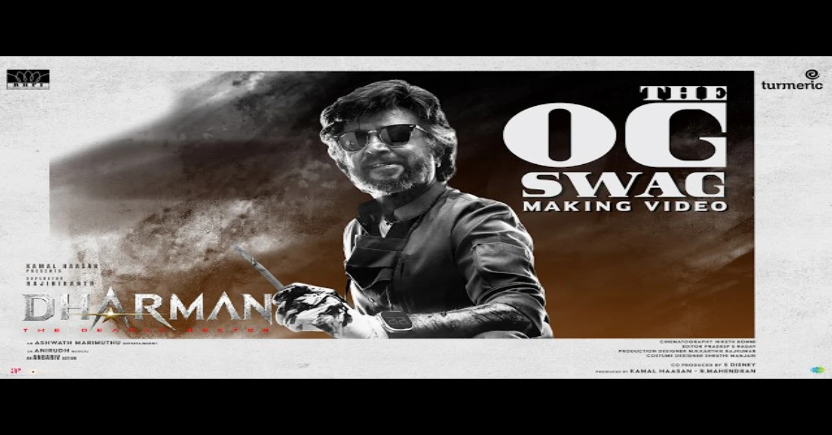 THE OG SWAG Rajinikanth’s Dharman First Look