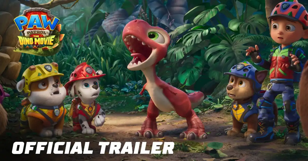 PAW Patrol: The Dino Movie Official Trailer.
